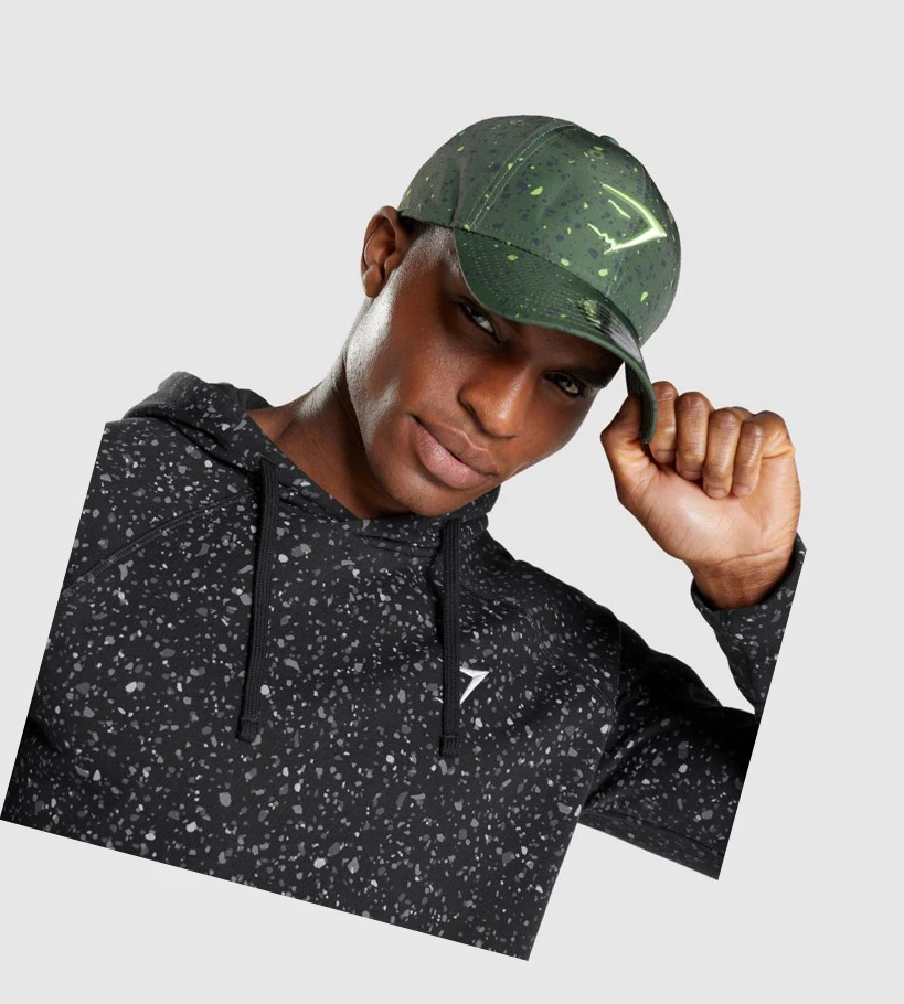 Gymshark New Era Universe Print Miesten Headband Vihreä Valkoinen | CXWZYF249
