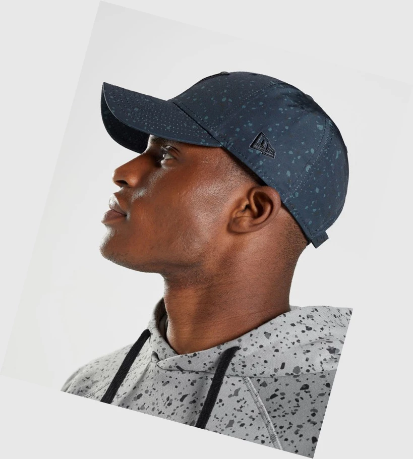 Gymshark New Era Universe Print Miesten Headband Laivastonsininen Valkoinen | MERVPU906