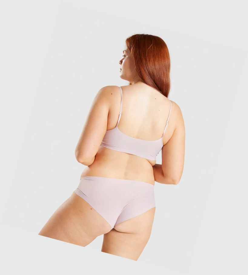 Gymshark No VPL Bralette Naisten Alusvaatteet Pinkki | YKLEBJ035