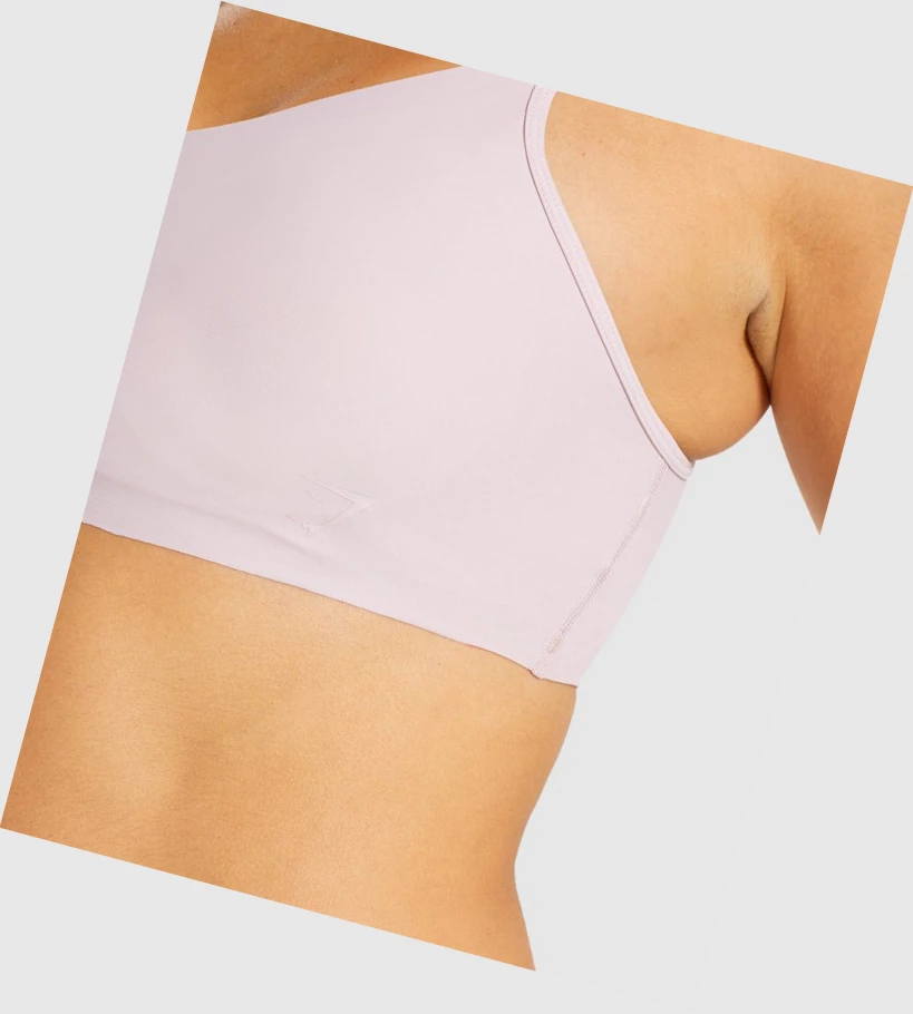 Gymshark No VPL Bralette Naisten Alusvaatteet Pinkki | YKLEBJ035