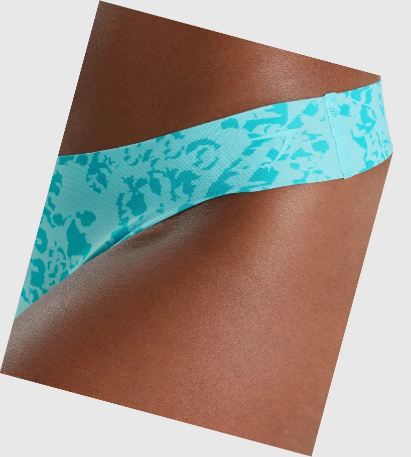 Gymshark No VPL Ranne 3pk Naisten Alusvaatteet Viininpunainen Sininen Vihreä | NKUCMG478