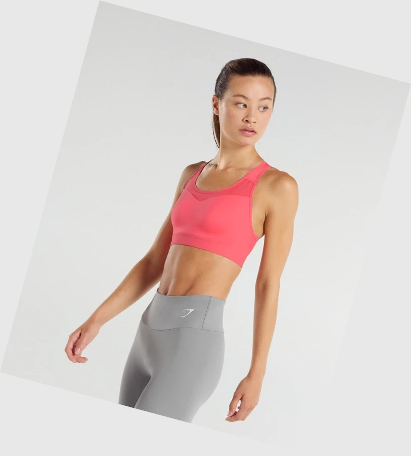 Gymshark Open Back Koulutus Naisten Urheiluliivit Pinkki | ACOLIZ089
