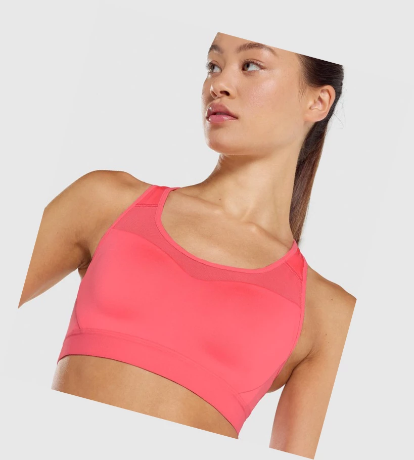 Gymshark Open Back Koulutus Naisten Urheiluliivit Pinkki | ACOLIZ089