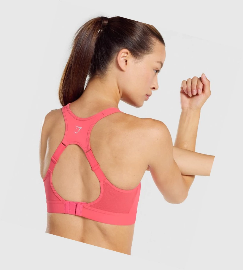 Gymshark Open Back Koulutus Naisten Urheiluliivit Pinkki | ACOLIZ089