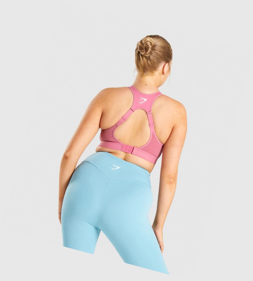 Gymshark Open Back Koulutus Naisten Urheiluliivit Pinkki | ASTXOD573