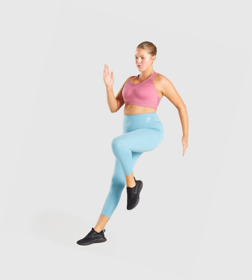 Gymshark Open Back Koulutus Naisten Urheiluliivit Pinkki | ASTXOD573