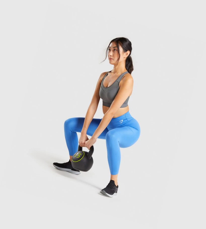 Gymshark Open Back Koulutus Naisten Urheiluliivit Harmaat | HFJCMR190