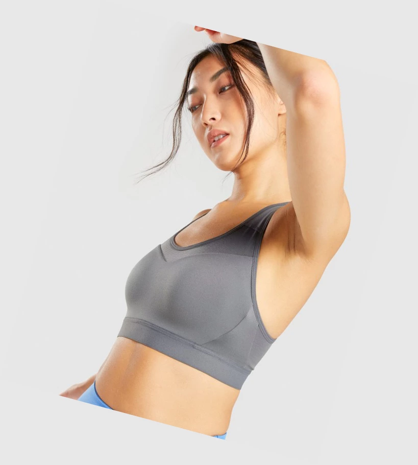 Gymshark Open Back Koulutus Naisten Urheiluliivit Harmaat | HFJCMR190