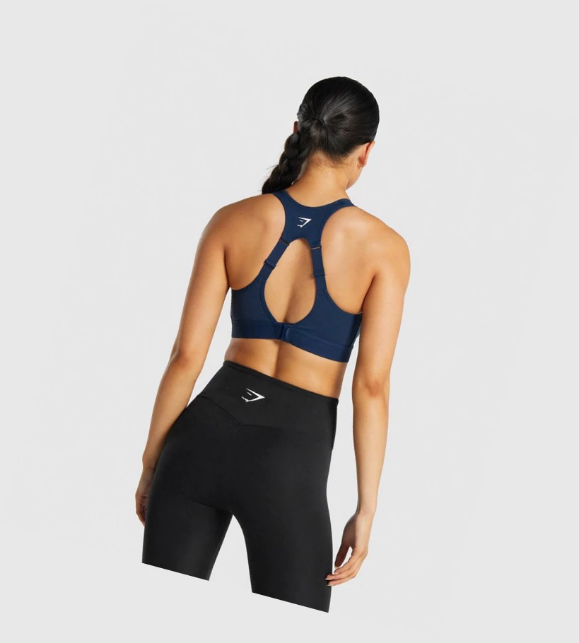 Gymshark Open Back Koulutus Naisten Urheiluliivit Laivastonsininen | KLCHZJ104