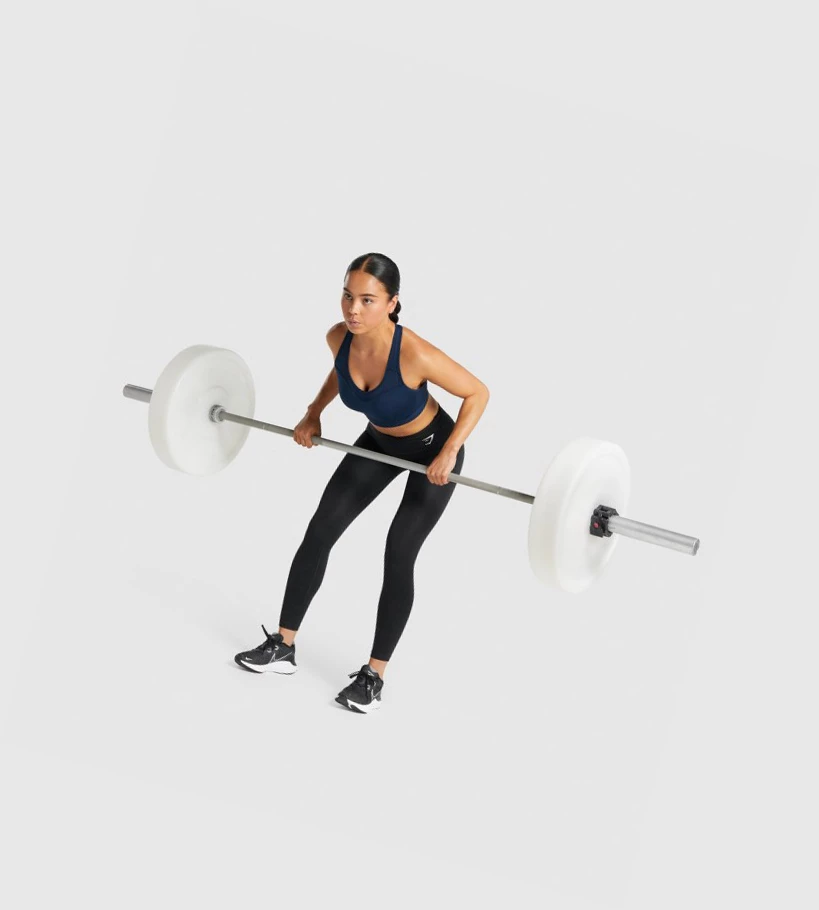 Gymshark Open Back Koulutus Naisten Urheiluliivit Laivastonsininen | KLCHZJ104