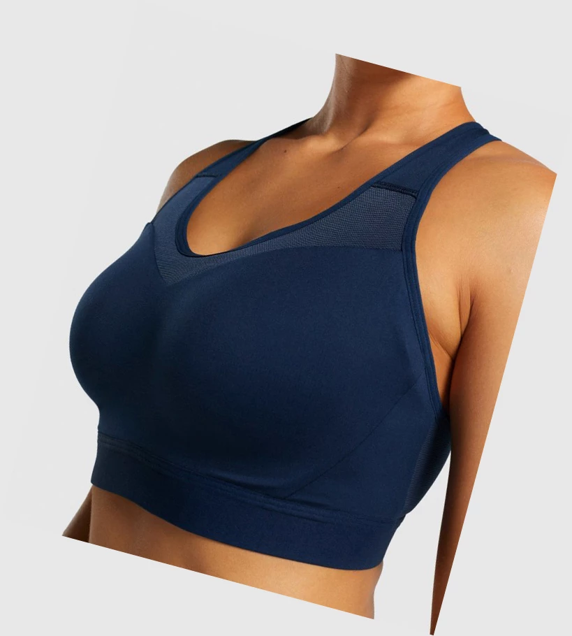 Gymshark Open Back Koulutus Naisten Urheiluliivit Laivastonsininen | KLCHZJ104
