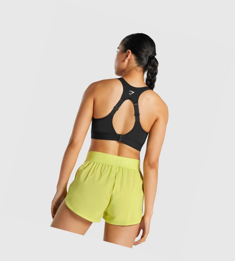 Gymshark Open Back Koulutus Naisten Urheiluliivit Mustat | TFROGZ753