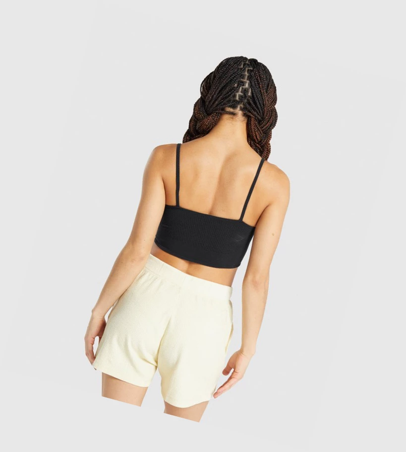 Gymshark Pause Bralette Naisten Alusvaatteet Mustat | BKWRUI192