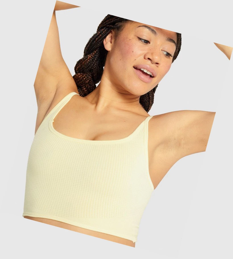 Gymshark Pause Bralette Naisten Alusvaatteet Keltainen | KNRXGW429