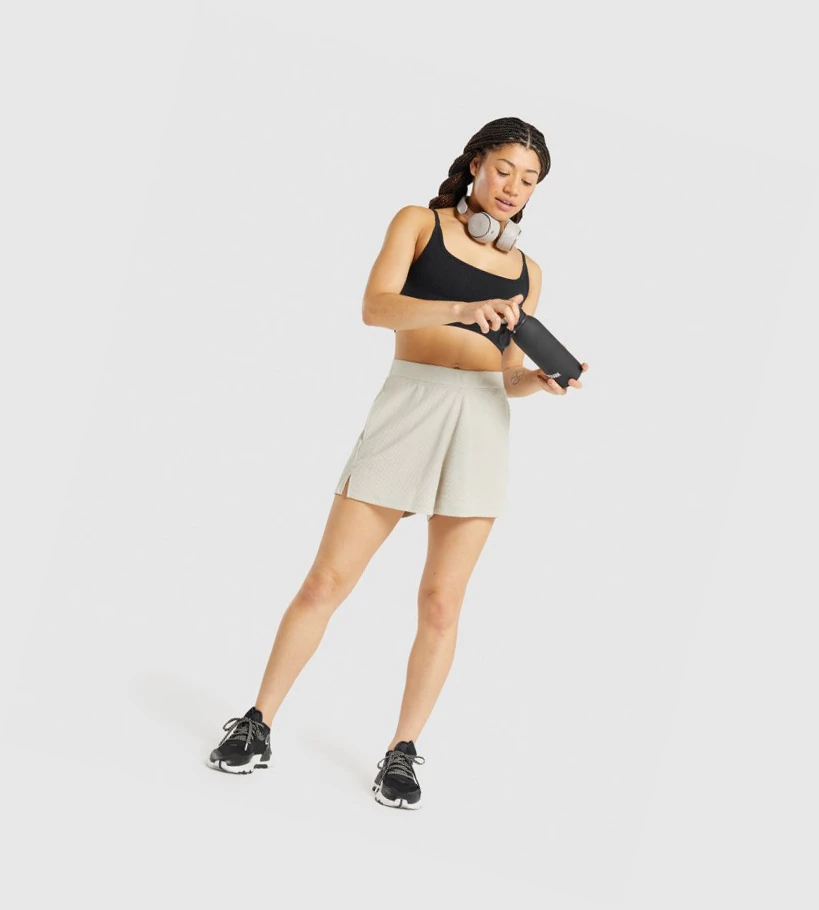 Gymshark Pause Loose Naisten Shortsit Harmaat | IUKQOT473