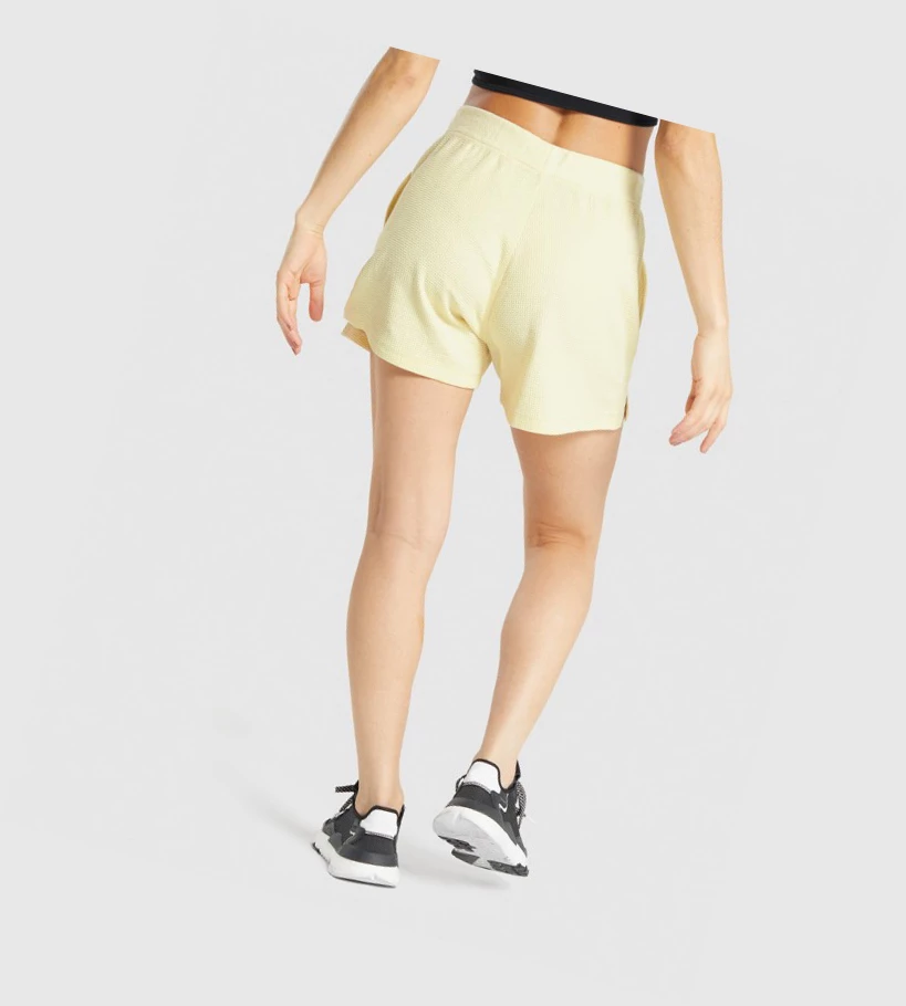 Gymshark Pause Loose Naisten Shortsit Keltainen | NADSOX894