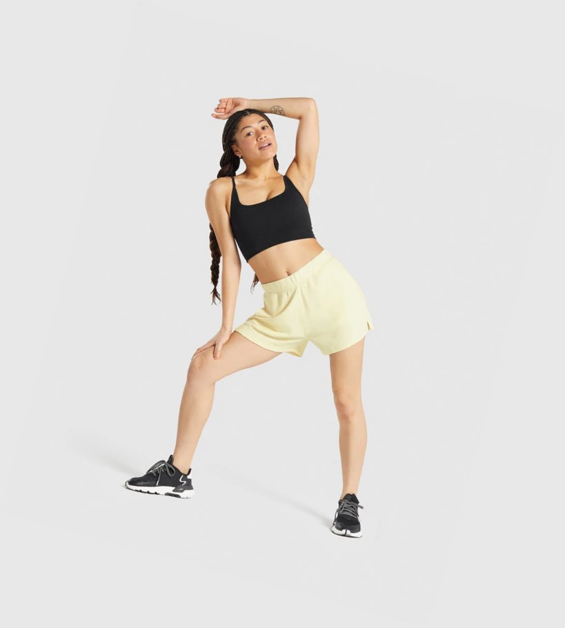 Gymshark Pause Loose Naisten Shortsit Keltainen | NADSOX894