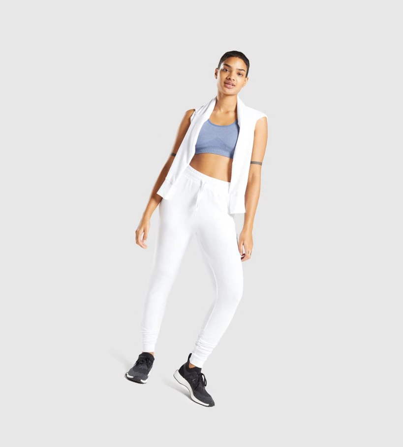 Gymshark Pippa Koulutus Naisten Juoksuvaatteet Valkoinen | CIMFQE462