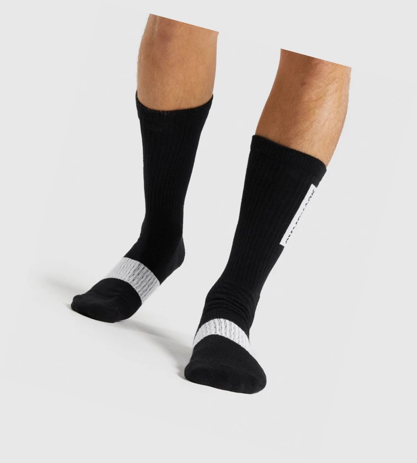 Gymshark Premium (1pk) Naisten Sukat Mustat | YSGKLH251