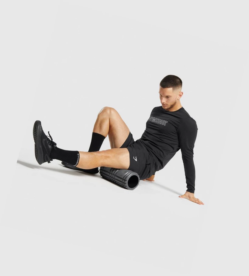 Gymshark Premium Logo 1pk Naisten Sukat Mustat | ZUKCAE074