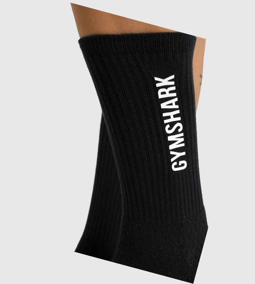 Gymshark Premium Logo Naisten Sukat Mustat | RNLHQO926