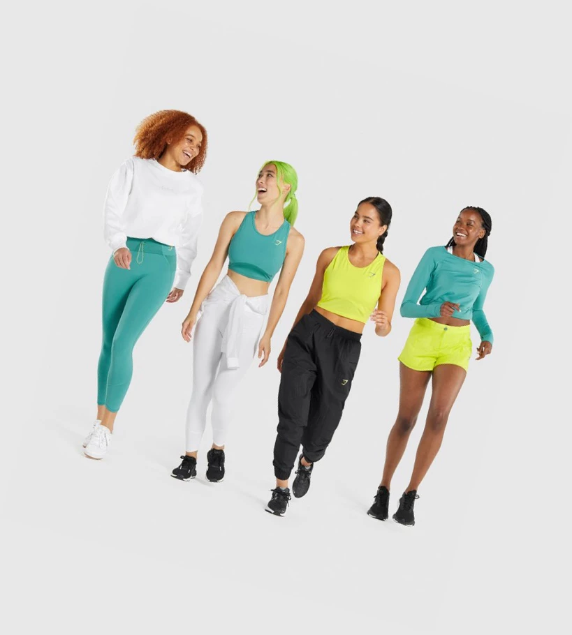 Gymshark Pulse 2 in 1 Naisten Shortsit Keltainen | BMDYRX328