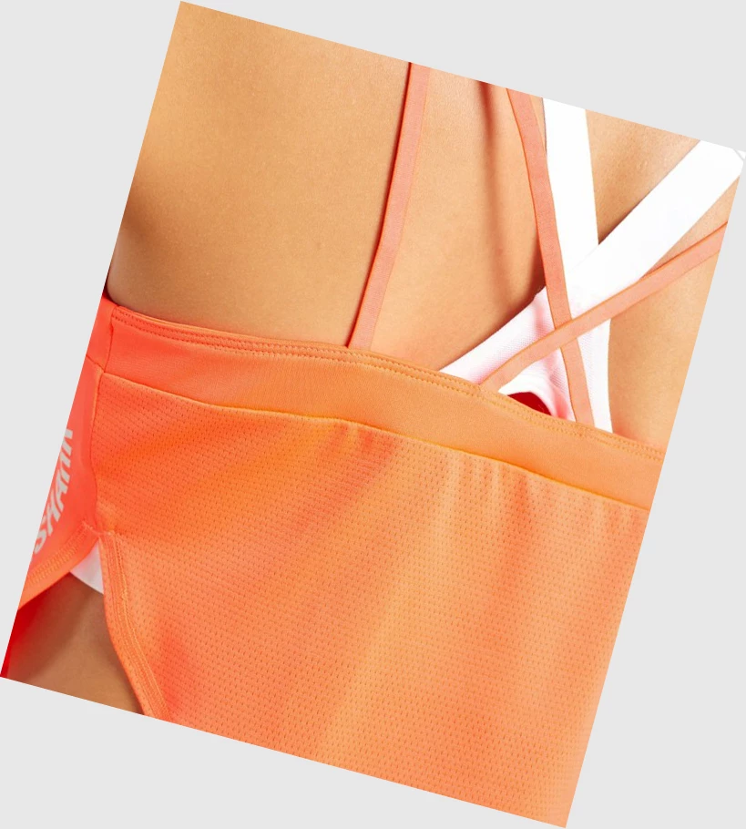 Gymshark Pulse Crop Top Naisten Puserot Koralli | RWYNKI817