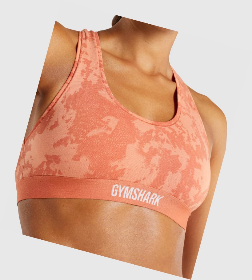 Gymshark Puuvilla Bralette Naisten Alusvaatteet Oranssi | DOAIQM416