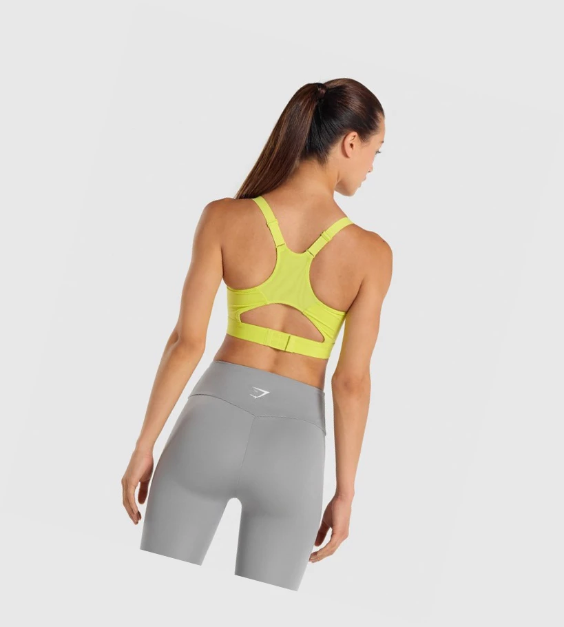Gymshark Racer Back Koulutus Naisten Urheiluliivit Keltainen | ZUTCAD473
