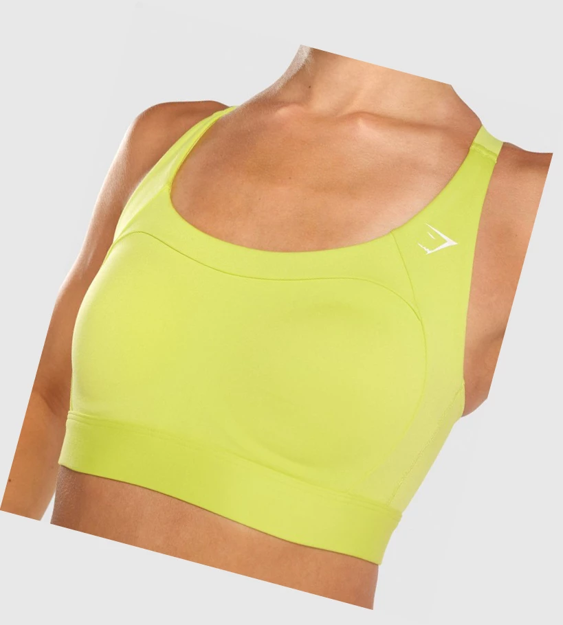 Gymshark Racer Back Koulutus Naisten Urheiluliivit Keltainen | ZUTCAD473
