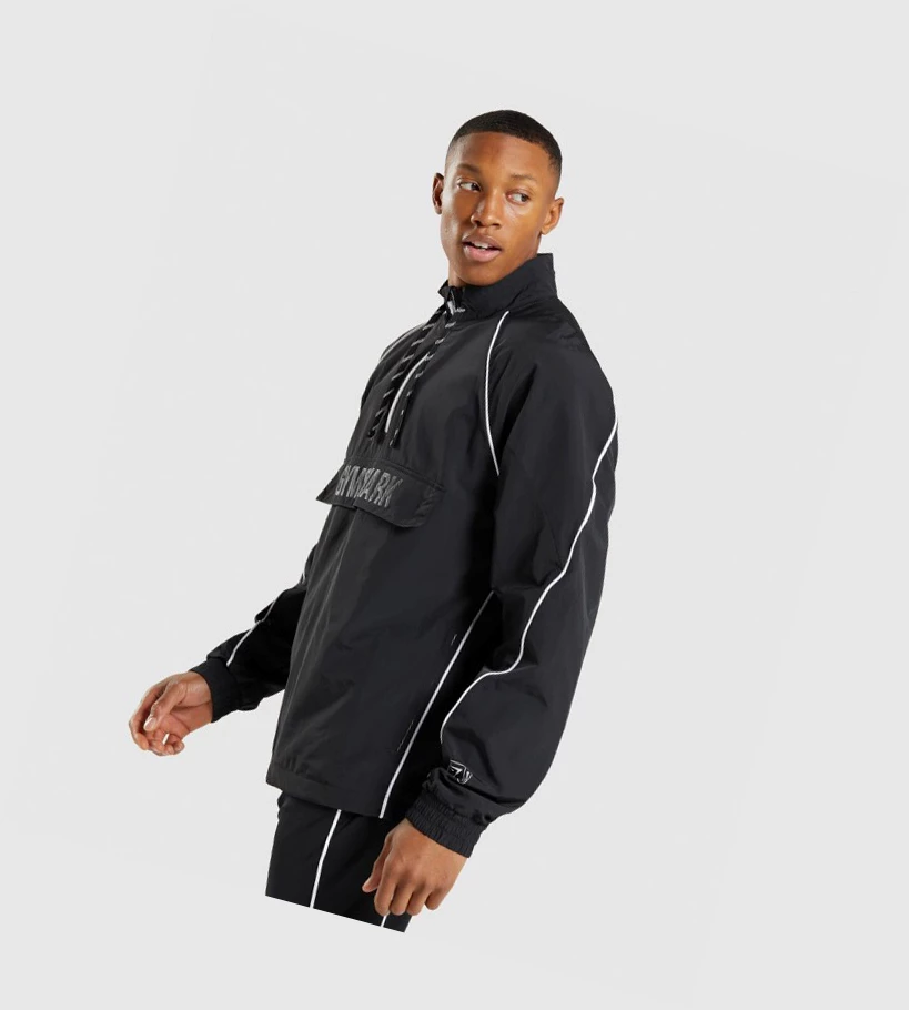 Gymshark Recess Kevyet Miesten Vaatteet Mustat Valkoinen | GCSUKB978