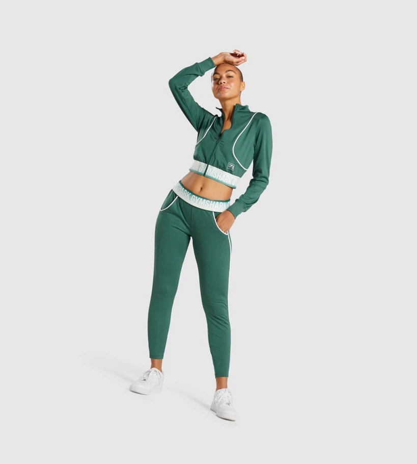 Gymshark Recess Naisten Juoksuvaatteet Tummanvihreä | JXRMSC650