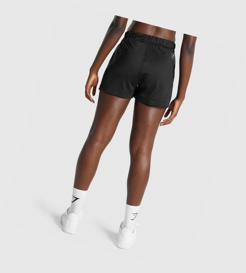 Gymshark Recess Naisten Shortsit Mustat | LIWCXB736