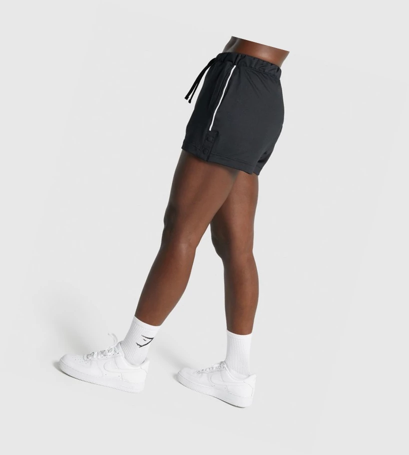 Gymshark Recess Naisten Shortsit Mustat | LIWCXB736
