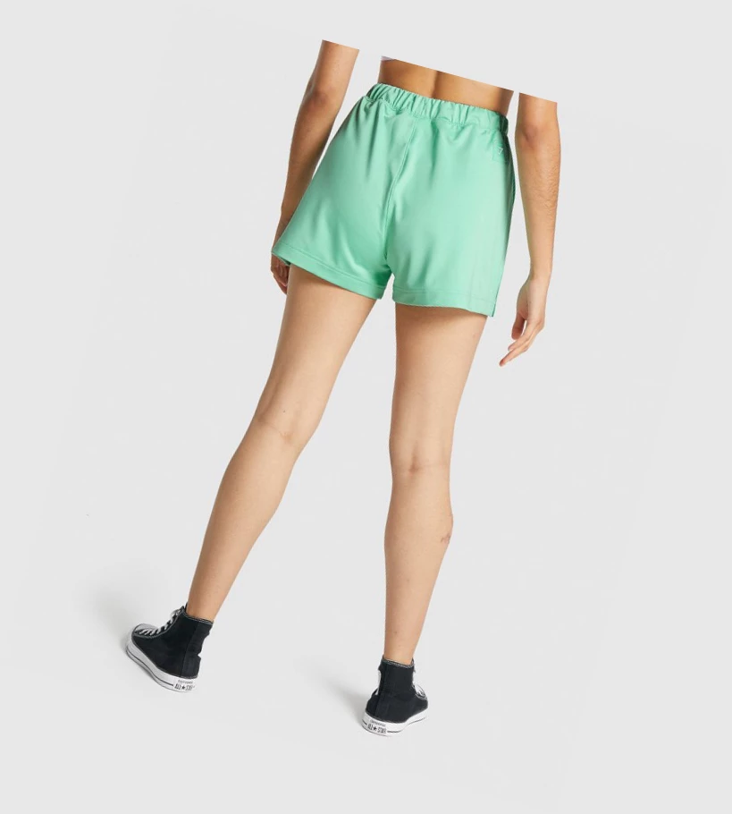Gymshark Recess Naisten Shortsit Vaaleanvihreä | HDKENS125