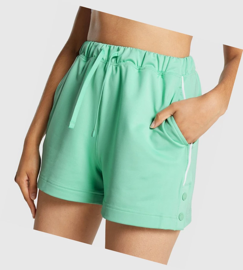 Gymshark Recess Naisten Shortsit Vaaleanvihreä | HDKENS125