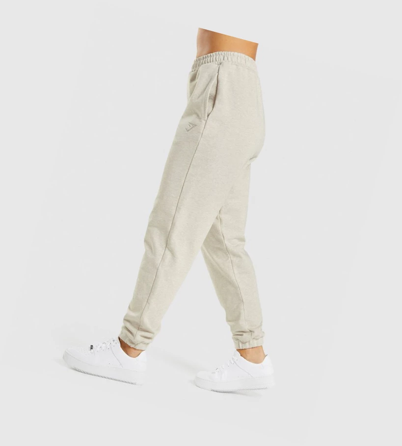 Gymshark Rest Day Sweats Naisten Juoksuvaatteet Beige | PVCRIO564