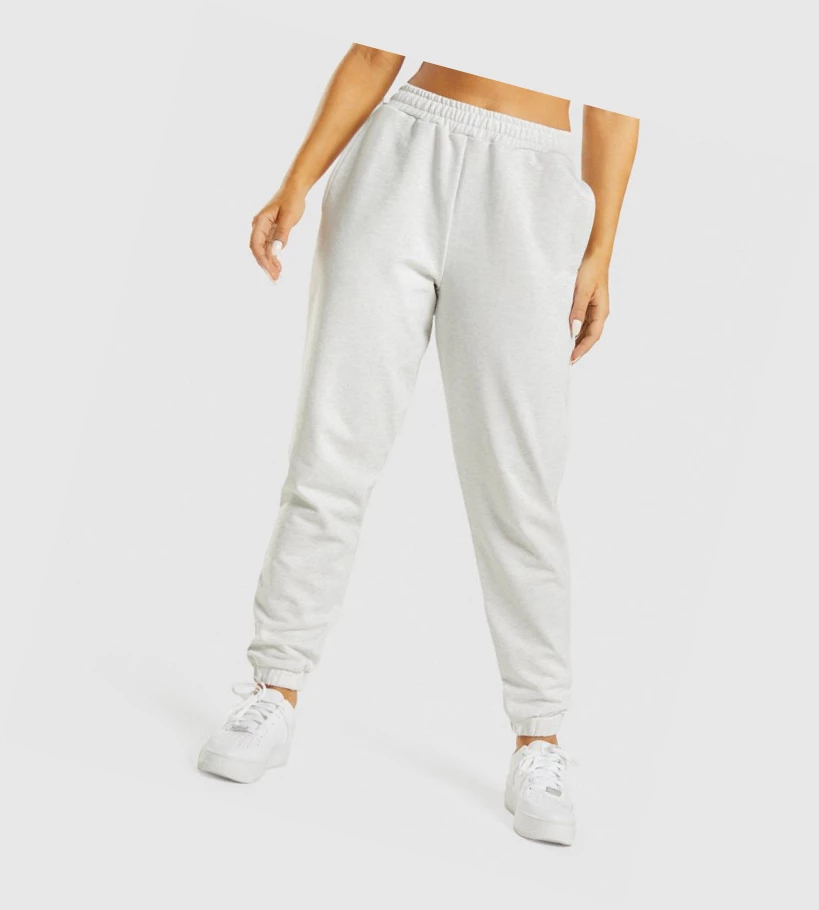 Gymshark Rest Day Sweats Naisten Juoksuvaatteet Valkoinen | UQRHAY185