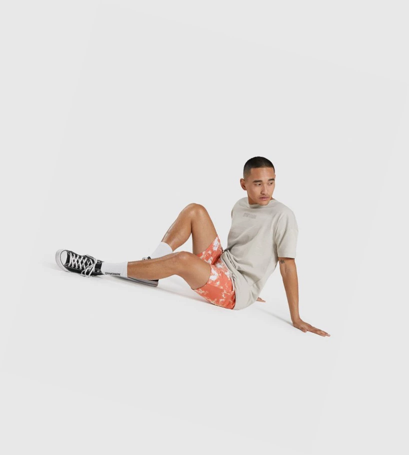 Gymshark Restore Miesten Shortsit Oranssi | IQGHOL253