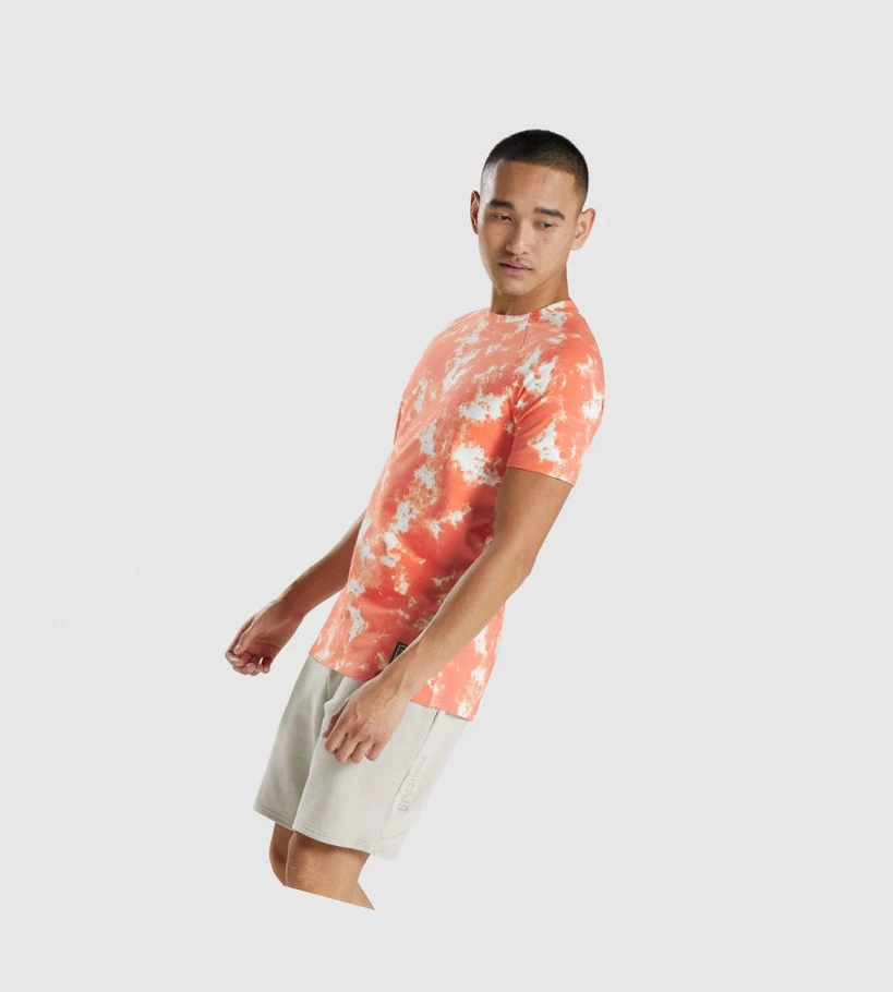 Gymshark Restore Miesten T Paidat Oranssi | YXDSQL461