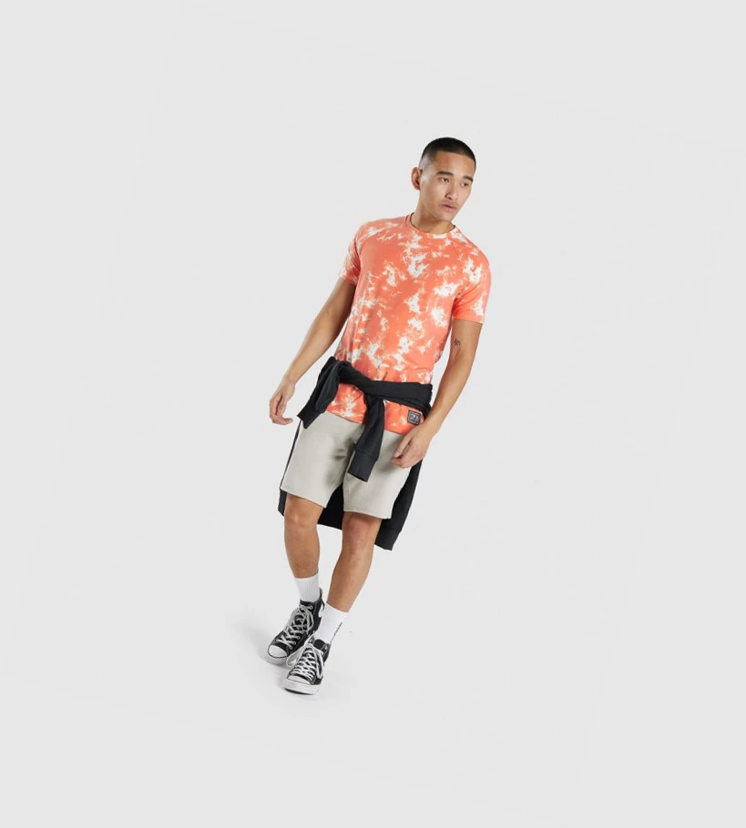 Gymshark Restore Miesten T Paidat Oranssi | YXDSQL461