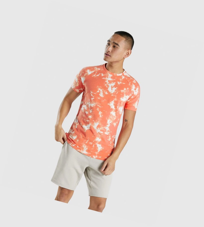 Gymshark Restore Miesten T Paidat Oranssi | YXDSQL461