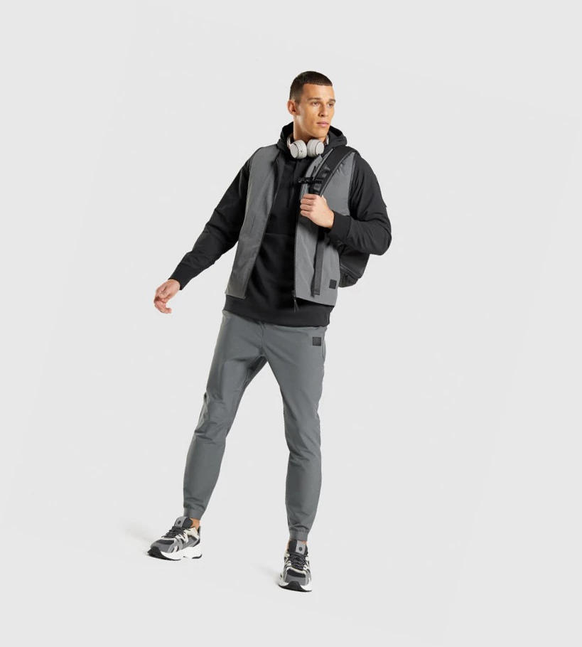 Gymshark Retake Woven Miesten Juoksuvaatteet Harmaat | RSTUBN829