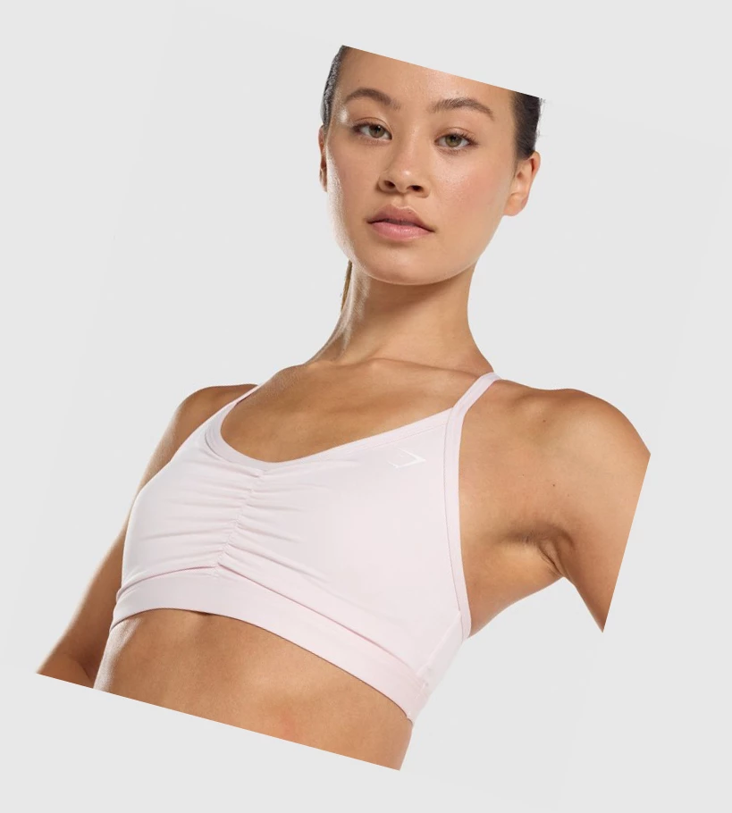 Gymshark Ruched Koulutus Naisten Urheiluliivit Kerma | MSHAOF524