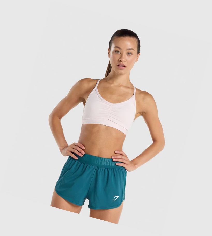 Gymshark Ruched Koulutus Naisten Urheiluliivit Kerma | MSHAOF524