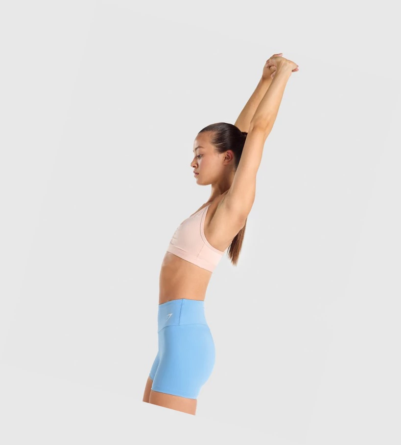 Gymshark Ruched Koulutus Naisten Urheiluliivit Vaaleanpinkki | VMJTGR361