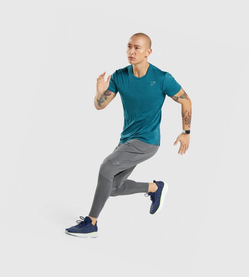 Gymshark Speed Miesten Juoksuvaatteet Harmaat | EBQKLU893