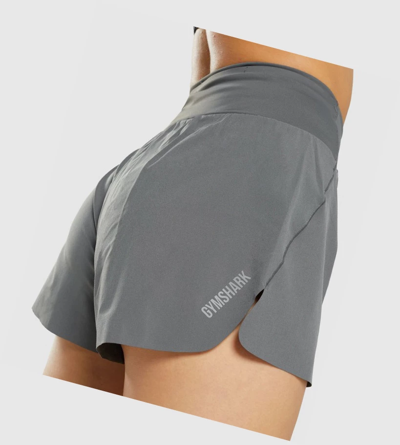 Gymshark Speed Naisten Shortsit Harmaat | ASHTEM247