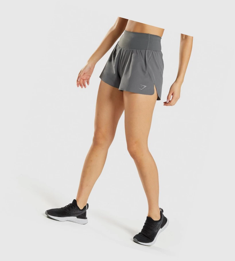 Gymshark Speed Naisten Shortsit Harmaat | ASHTEM247
