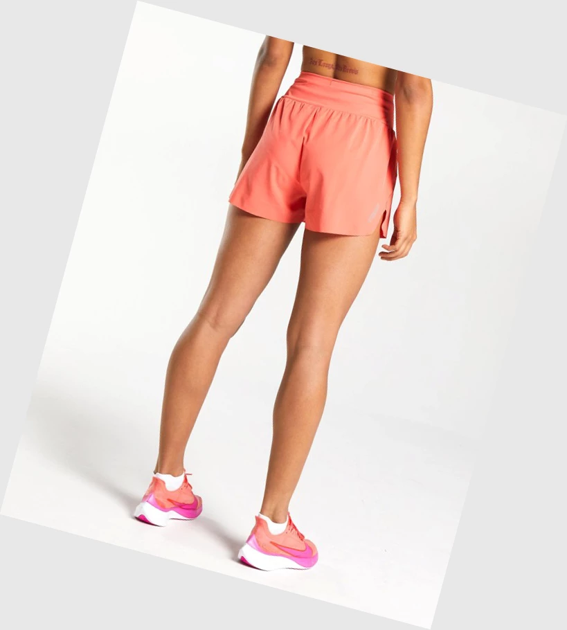 Gymshark Speed Naisten Shortsit Oranssi | IBKGPR690